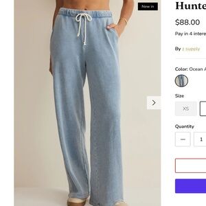 Z Supply Hunter Knit Denim Pant